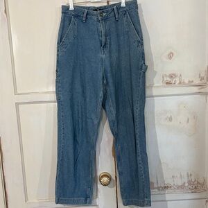 Vans Blue Straight Leg Women's Jeans